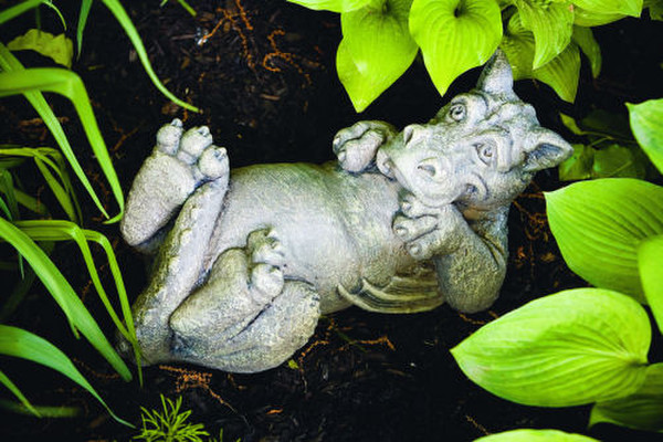Winslow Dragon Garden Sculpture Playful Decor for Outdoors